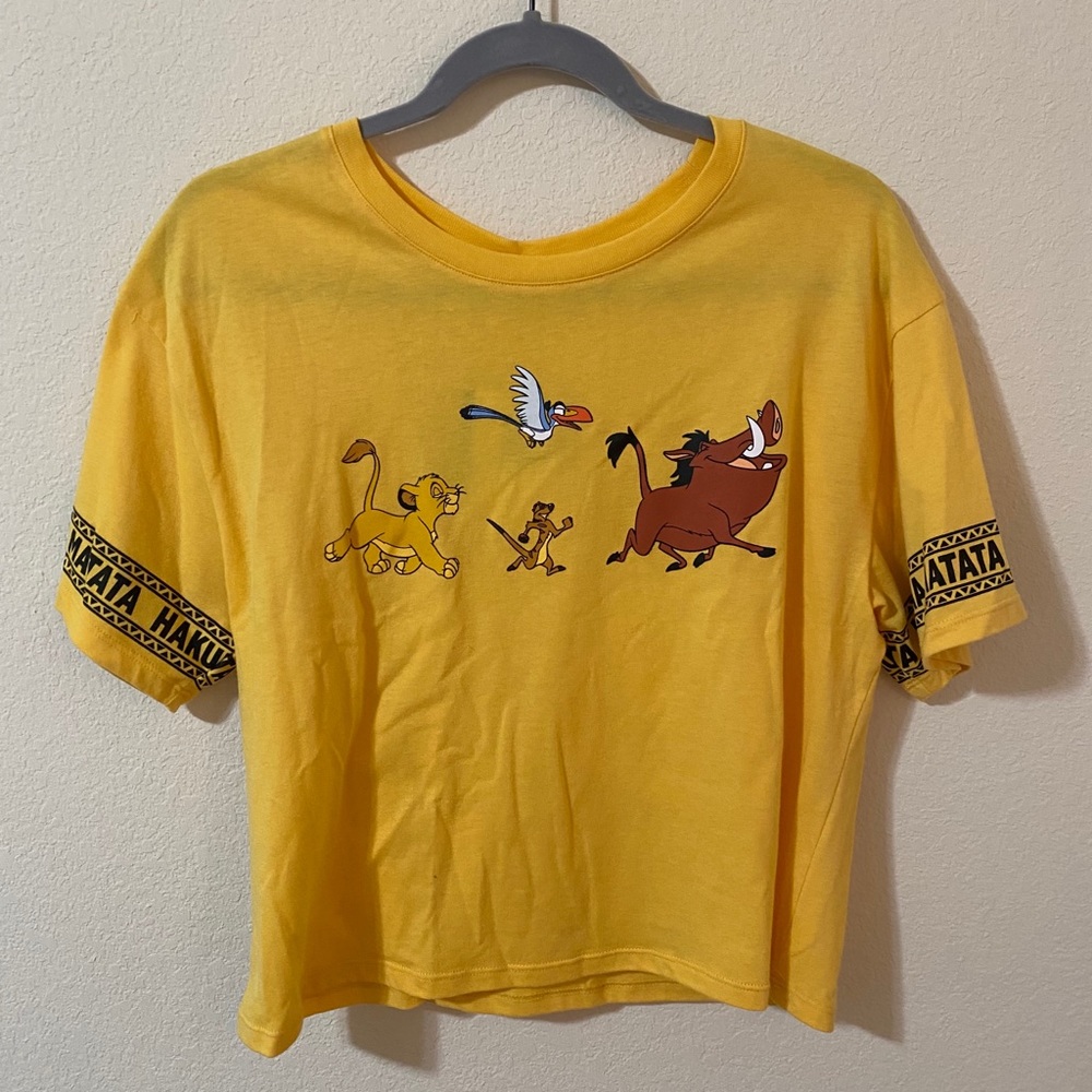 Disney Lion King Women’s Crop Top